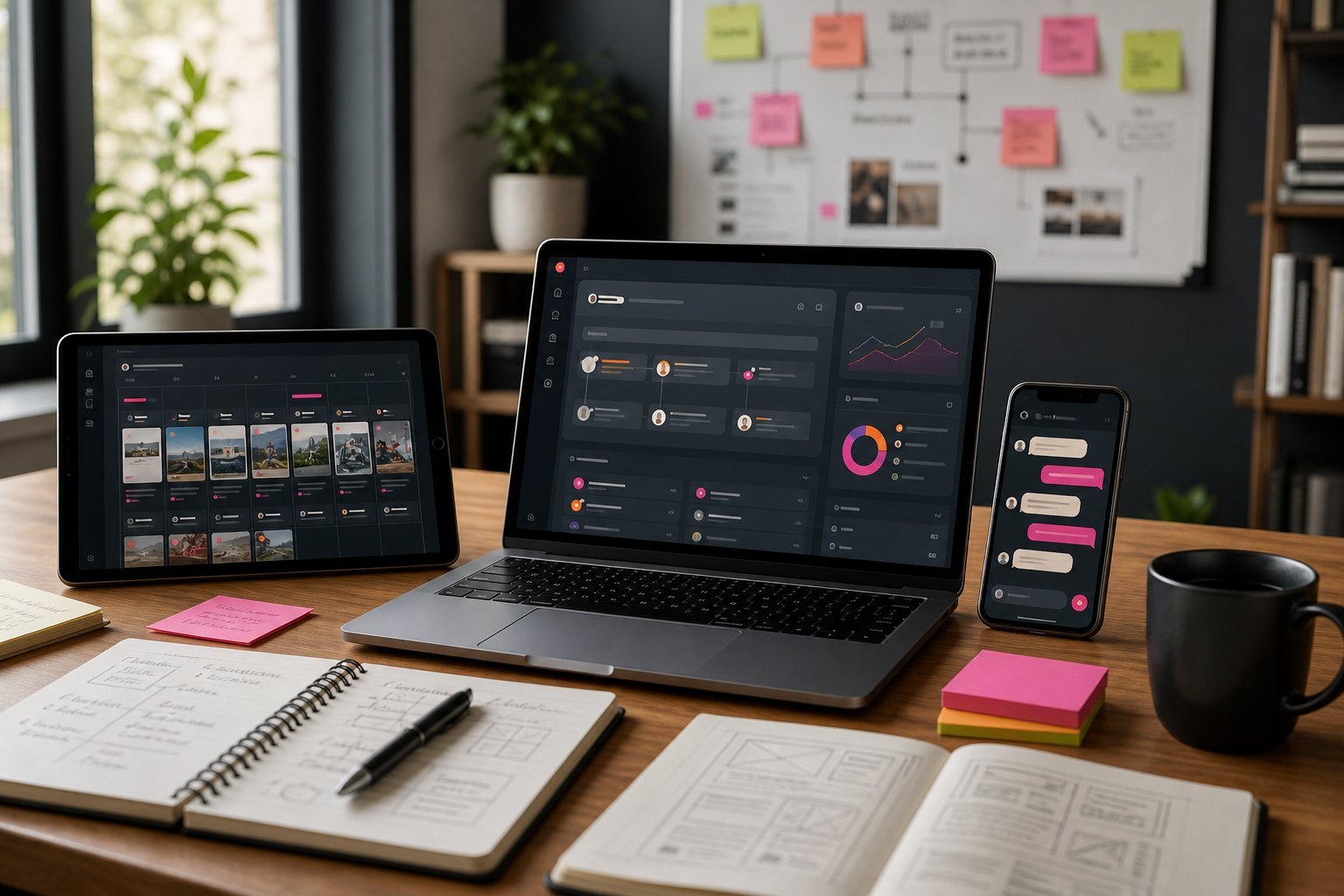 Planificación de marketing y seguimiento comercial en varios dispositivos